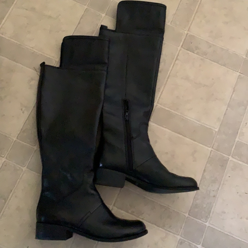 Nine West Noriko over the knee black‎ boots women’s size 6M - Picture 5 of 10